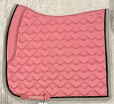 PS of Sweden Heart Dressage Saddle Pad - Apricot pink