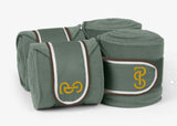 PS of Sweden Set - Elite Edge Saddle Pad Dressage & Polos - Tortoise Green